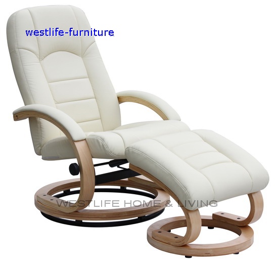 Recliner with ottoman