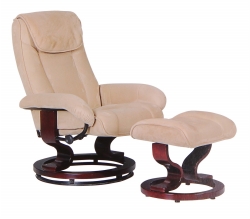 Recliner with ottoman W115025