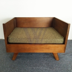 Wood Veneered Per Sofa