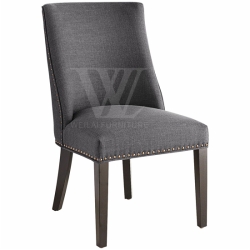 Deluxe Fabric Nailed Dining Chair